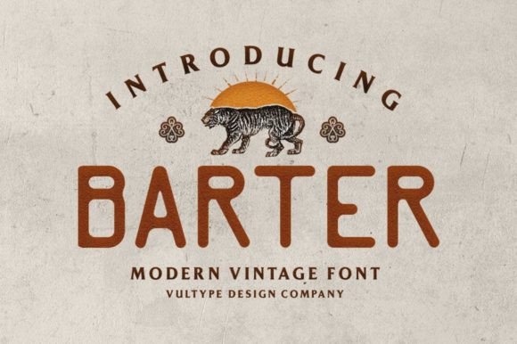 Barter Sans Serif Font for Modern Web Design