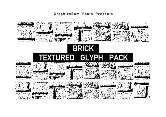 Brick Wall Glyph Font for Web Design