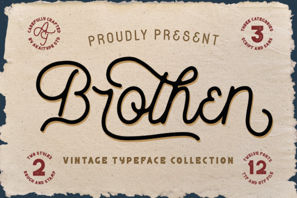 Brothen: A Graceful Font for Editorial Elegance
