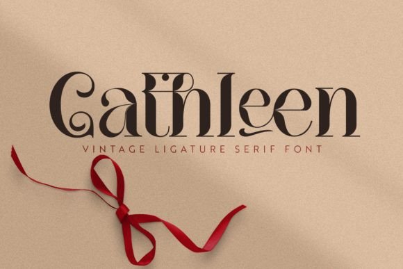 Cathleen: A Modern Serif Font for Elegant Editorial Design