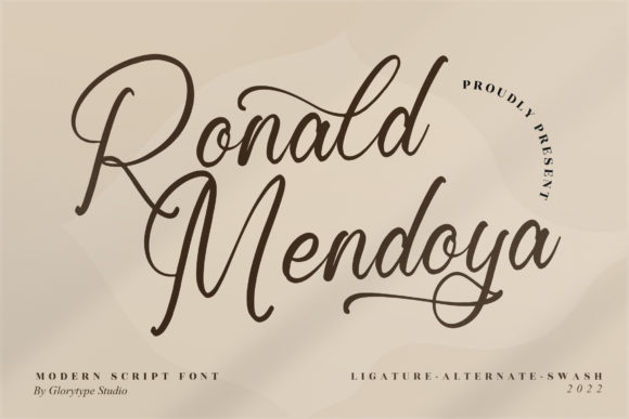 Discover the Magic of Ronald Mendoya Font