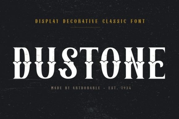 Dustone Serif Font for Polished Branding