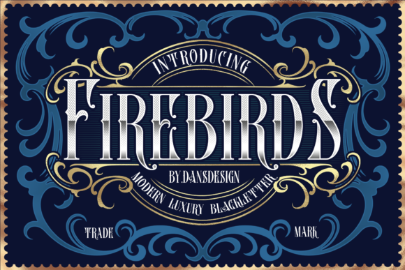 Firebirds: A Victorian-Styled Font for Timeless Branding