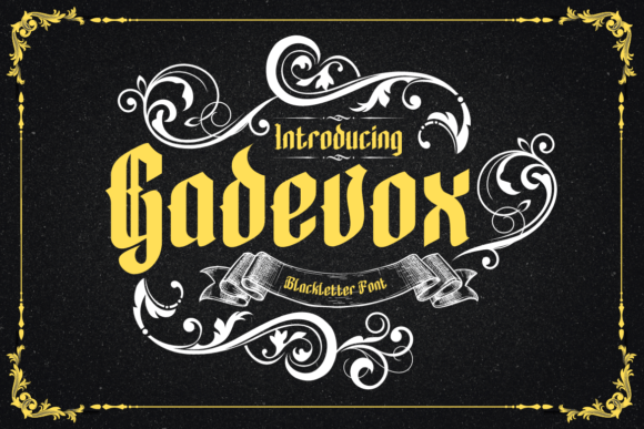 Gadevox: A Vintage-Inspired Font for Modern Web Design