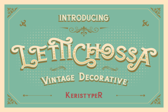 Lettichossa Serif Font Review