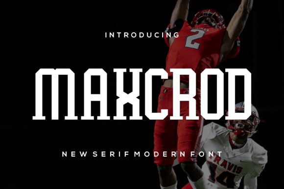 Maxcrod Serif Font for Handmade Projects