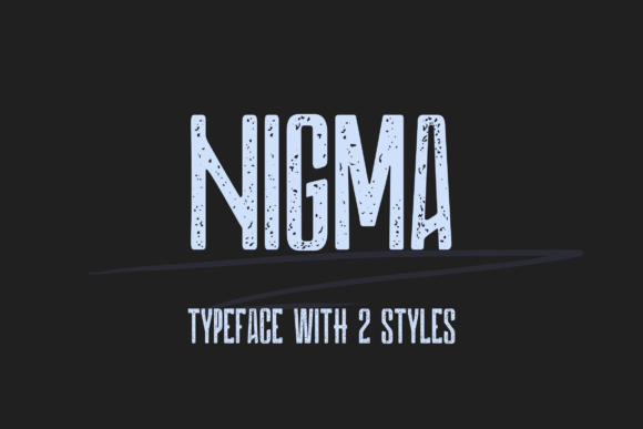 Nigma Font for Handmade and Commercial Projects