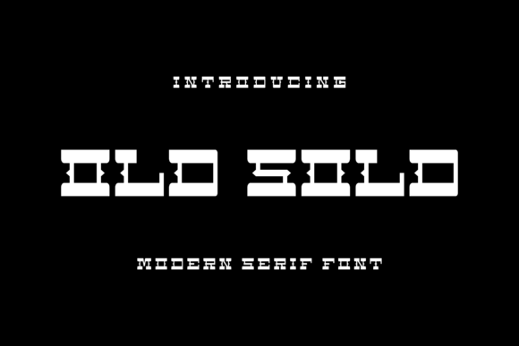 Oldsold: A Vintage Serif Font for Timeless Editorial Design