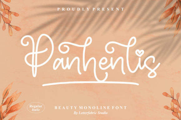 Panhenlis: A Whimsical Script Font for Editorial Design
