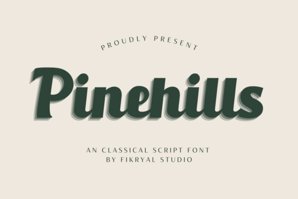 Pinehills: A Timeless Slab Serif for Modern Editorial Design
