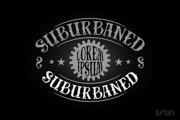 Suburbaned: A Vintage Serif Font for Editorial Design