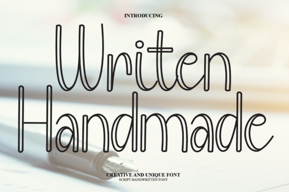 Writen Handmade: A Thoughtful Handwritten Font for Editorial Design